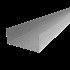 Mellanväggsskena sk55 galvad 145x55x0,47x3000mm