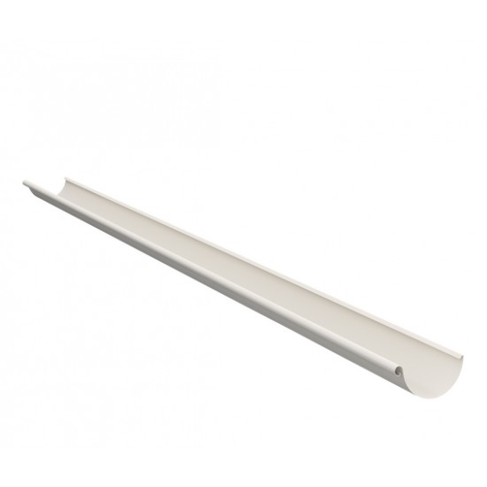 Hängränna r 125 vit 3000mm Antikvit  Hängränna r 125 vit 3000mm Antikvit