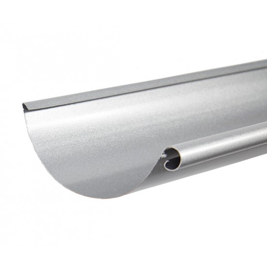 Hängränna r halvrund svart 015 100x3000mm Hängränna r halvrund svart 015 100x3000mm