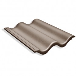 Takpanna palema bender betong 2-kupig candor mellangrå