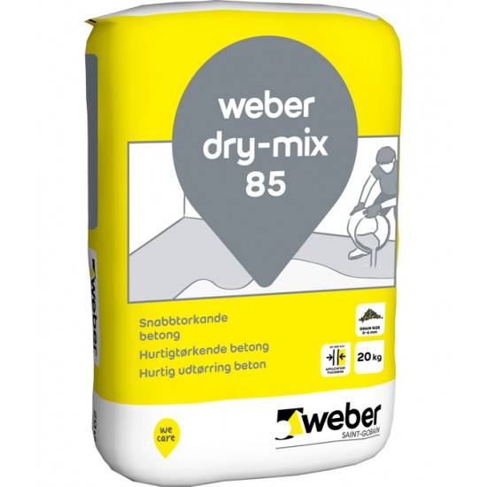 Betong dry-mix 85 Snabbtorkande 20kg