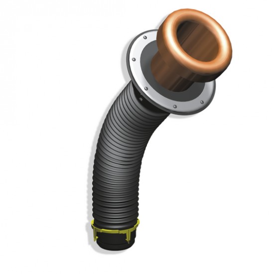 Flexirör & kragrör avloppsluftare röd