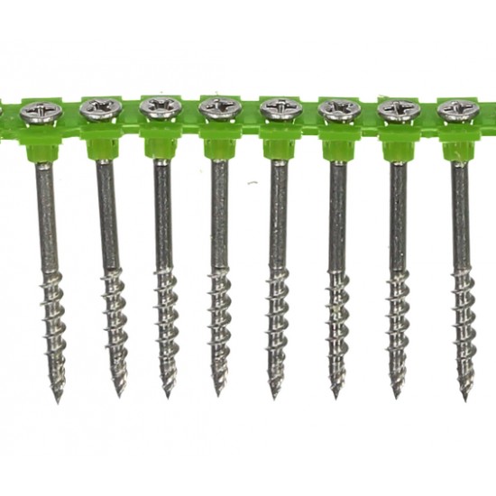 Trallskruv max iii bandad ph2 Rostfri a2 4,5x55