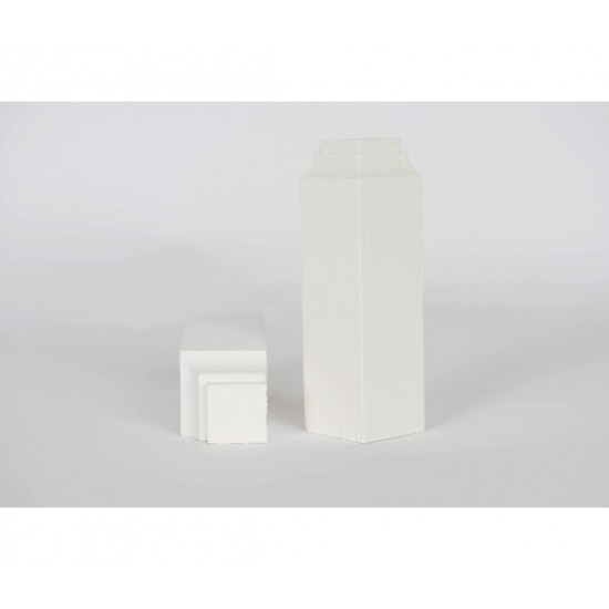 Sockelkloss innerhörn furu vit 0502-y 30x30x155