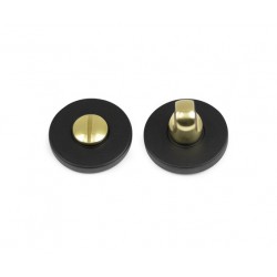 Wc-beslag h262 svart/p mäss