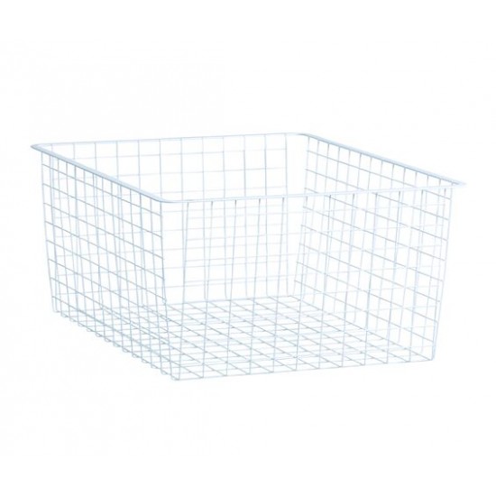 Trådback vit 427x527x285