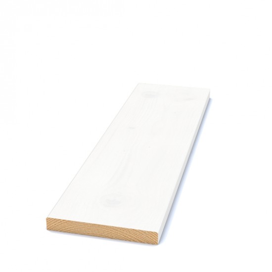 Vindskiva perssons finsågad G4-2 g+m vit 4-sid 22x170 7,2m