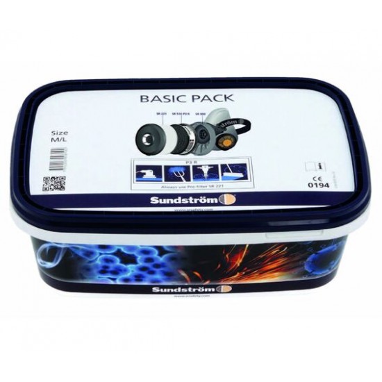 Halvmask basic pack m/sr900