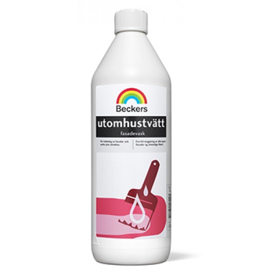 Utomhustvätt beckers 1l