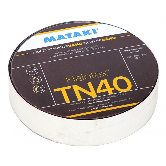 Läkttätningsband tn40 halotex Butyl 40mmx10m