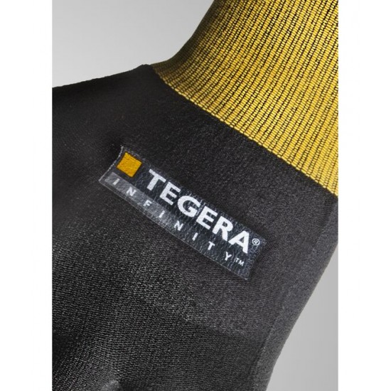 Handske syntetdoppad 8801r Tegera stl 10