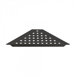 Duschhylla hörn sthlm black Aisi 304