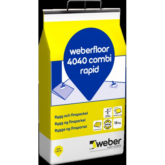 Golvbruk floor 4040 combi Rapid dr 15kg