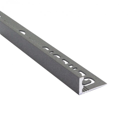 Kakellist l alu mörk gran 10mm 2,5m