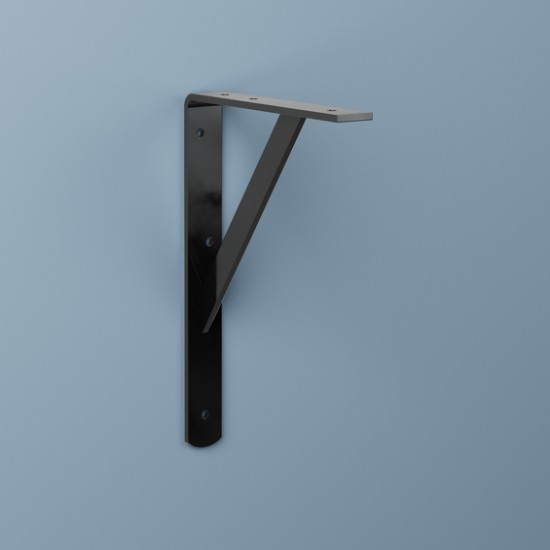 Konsol carl svart metall 180x265