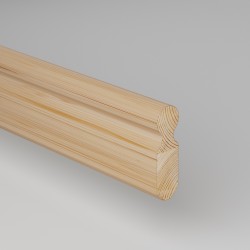 Handledare obehandlad furu 2300x30x100