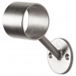 Ledstångskrok 741 borstad stål