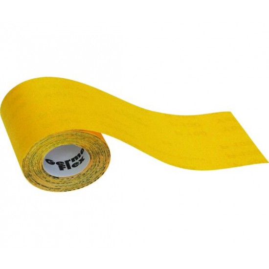 Slippappersrulle 115mmx5m K80