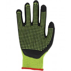 Handske syntetdoppad 8821r Tegera stl 10