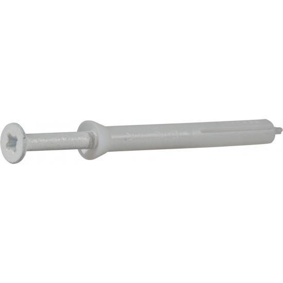 Spikplugg hf med försänkt Krage vit 5/25/45