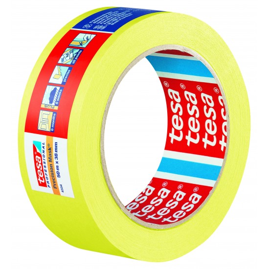Maskeringstejp precision 4334 Indoor tesa 6mån 50mx38mm