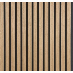 Väggpanel akustik quanti oiled Oak 18x520x2440mm