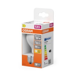 Ledlampa osram star classic Normal 806lm 5.9w 827 matt e27
