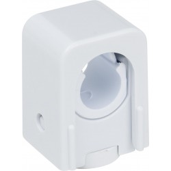 Rörklämma 10-16 enkel snapp Vit 14120 mini 2-pack