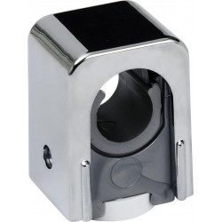 Rörklämma 10-16 enkel snapp Krom 14125 mini