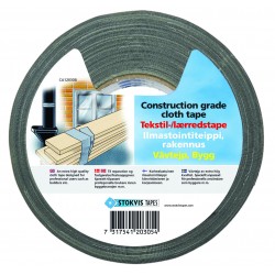 Vävtejp bygg silver 50mm