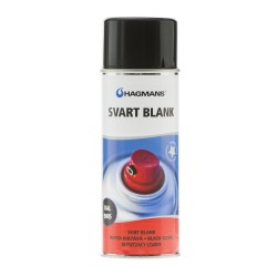 Sprayfärg hagmans Svart blank 400ml