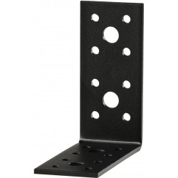 Vinkel exp hål svart 3x90x90x40mm