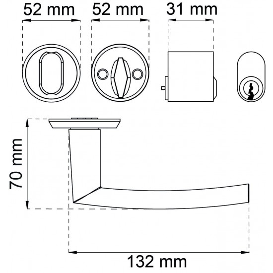 Ytterdörrsats atlanta rf