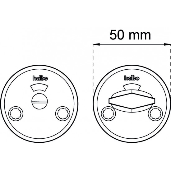 Wc-beslag a262 p mäss