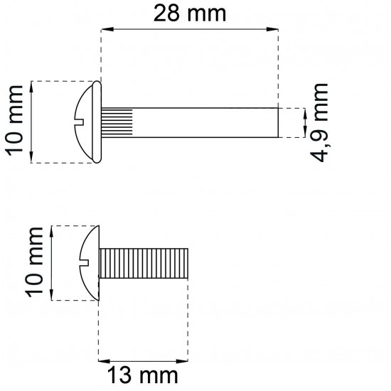 Förbindelsebeslag 2604 nickel