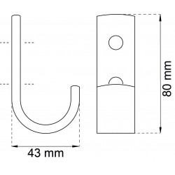 Skolkrok 1021 krom sb