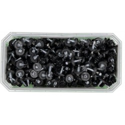 Farmarskruv borrspets sexkants M bricka svart 4,8x20 250