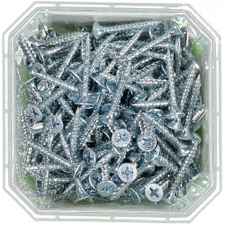 Kombiskruv för trä/stålregel Ph2 förzinkad 3,9x30