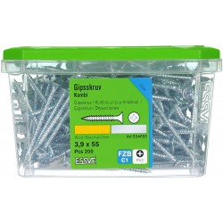 Kombiskruv för trä/stålregel Ph2 förzinkad 3,9x55