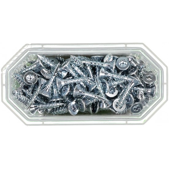 Träskruv försänkt huvud tx20 Helgängad fzb 4,0x20