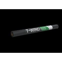 Vindskydd t-wind basic black 1250mm 20m