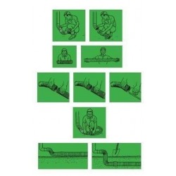 Dräneringsslang expanderbar Flex-drain 60-240cm