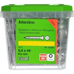 Ankarskruv fibercut corrseal Tx20 5,0x40