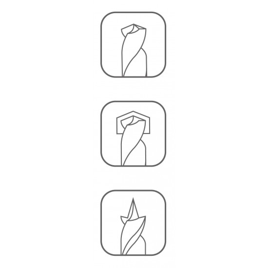 Borrkassett mix betong stål Trä tactix