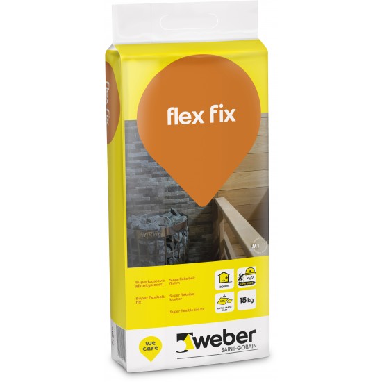 Fästmassa flex fix s2 Superflexibelt 15kg