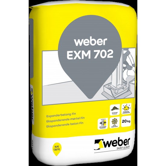 Expanderbetong exm 702 fin 20kg