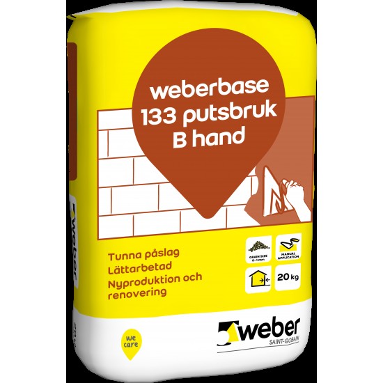 Putsbruk base 133 b hand 20kg