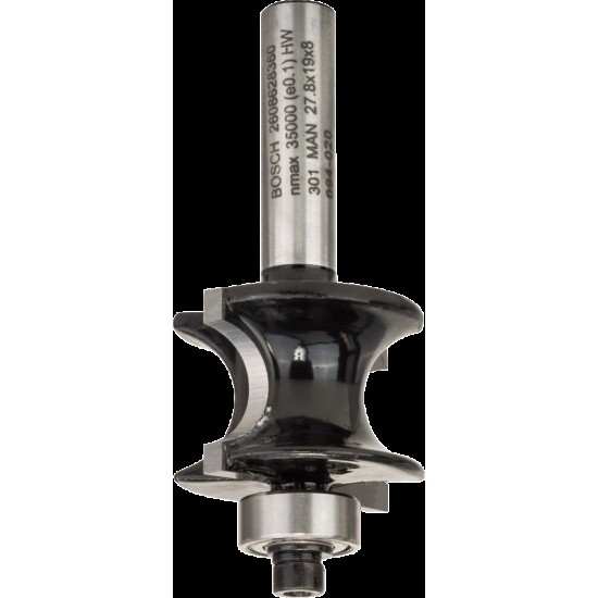 Halvstavfräs pro s8 r6 l18,6