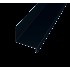 Överbleck ob till fönster Svart 015 100x2000mm