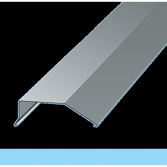 Vindskivebeslag visk silvermet 045 hbp 55x2000mm